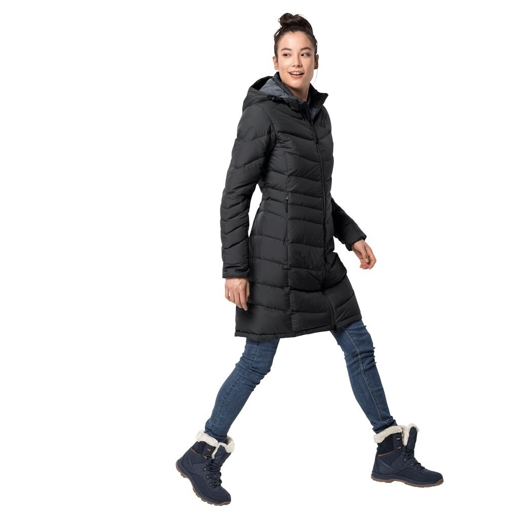 Jack Wolfskin SELENIUM Vestes Femme Noir - MZVCXAR-51